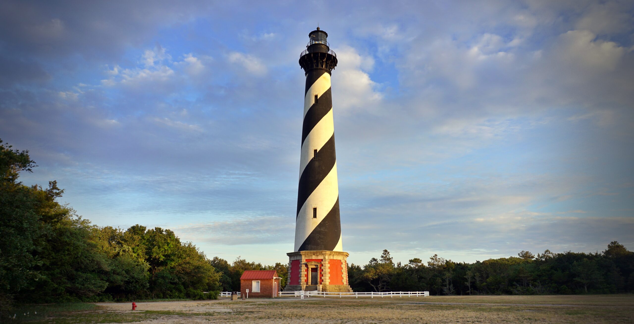 Cape Hatteras Light on Hatteras Island in the Outer Banks
